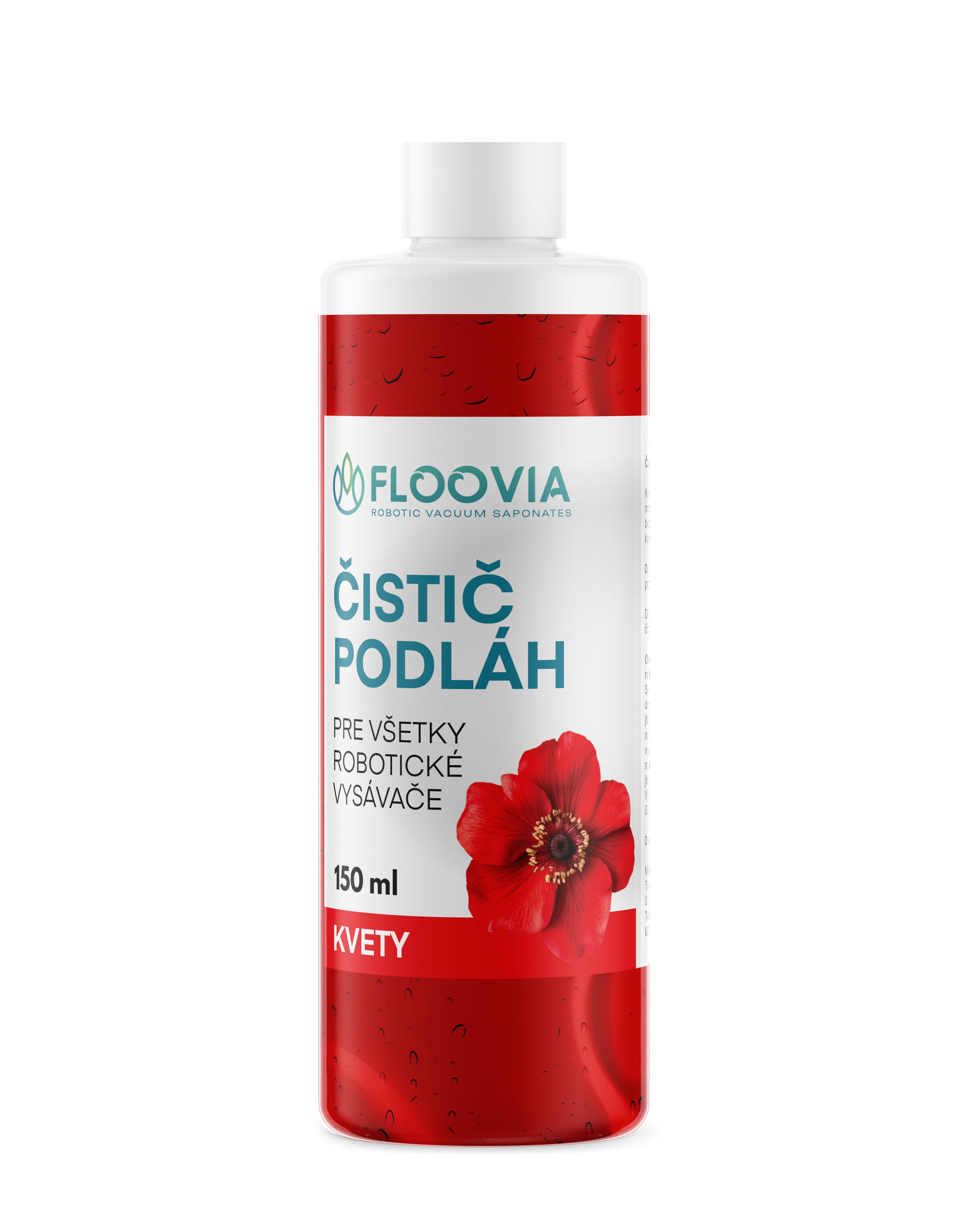 Floovia čistič podláh 150 ml – fľaška s čistiacim prostriedkom